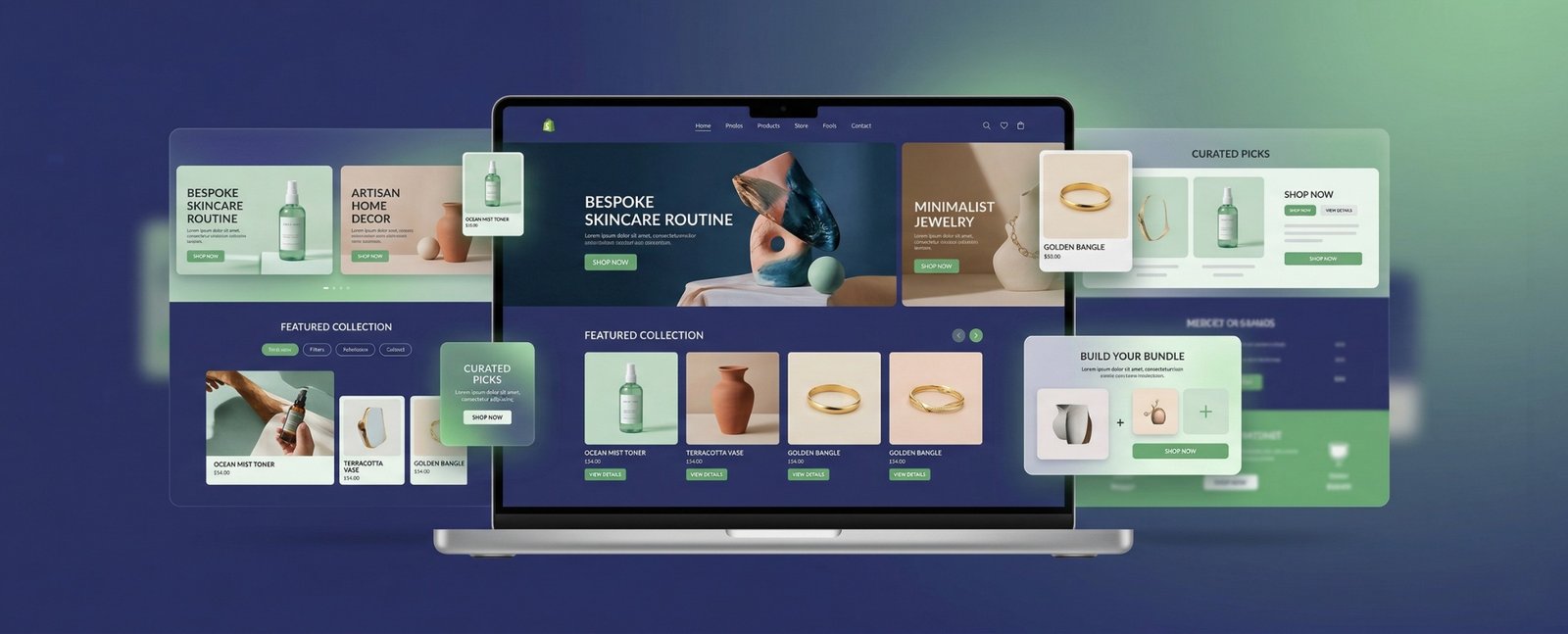 Custom E-commerce Design